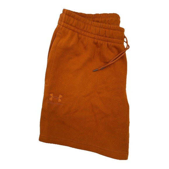 Under Armour Other - Under Armour Playback Essential Fleece Shorts Men's Size XL Loose Fit Orange NEW